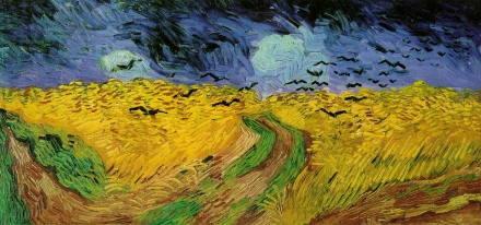 Vincent van Gogh, 'Campo di grano con volo di corvi' (Wikipedia/pubblico dominio)
